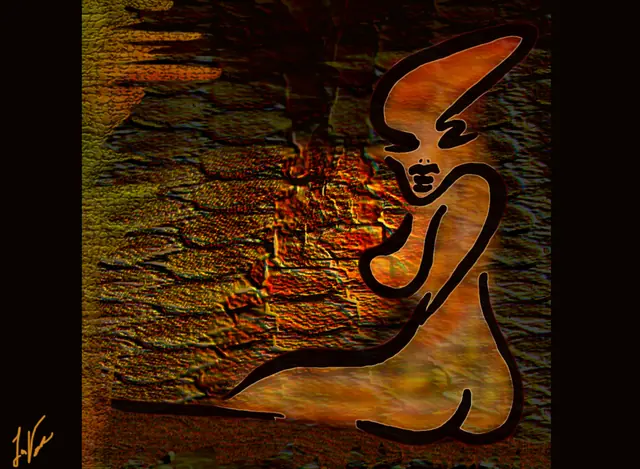 Artwork by June LaVonne, no. 30008