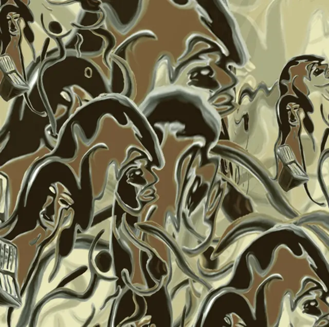 Artwork by June LaVonne, no. 30073